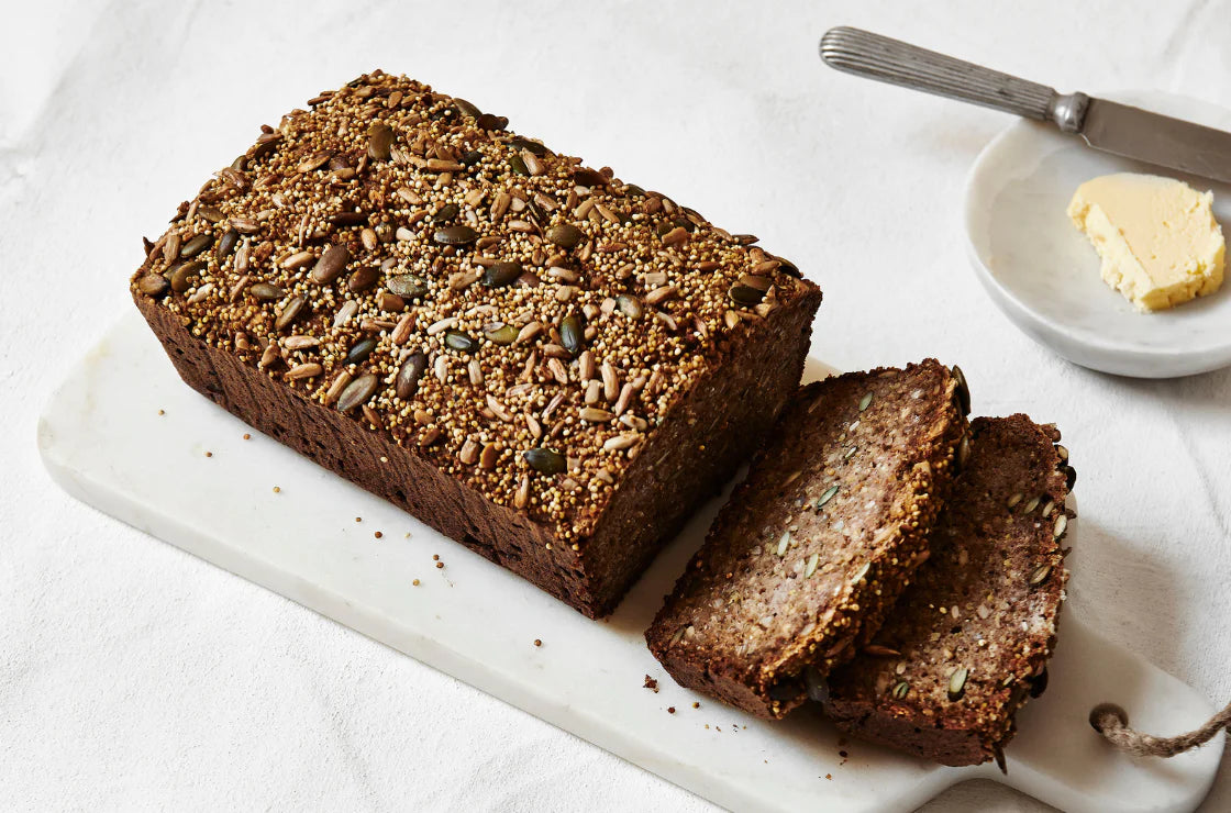 Buckwheat and seeded bread The Beauty Chef NZ